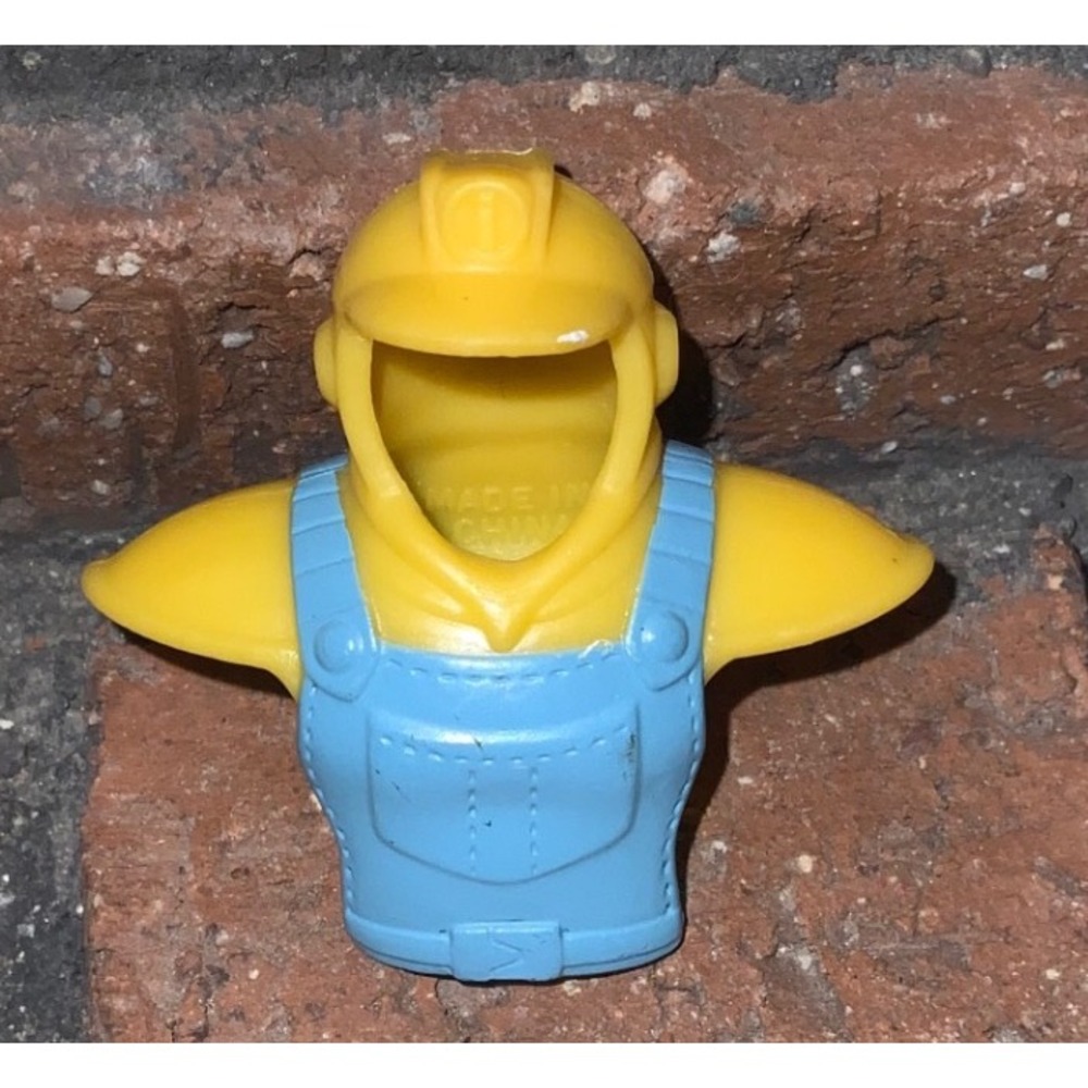 Imaginext Yellow Grey Top Hooded Cover Accessory Replacement Part 2"